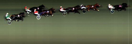 Målfoto for løp 8 på bane BI den 27.09.2020