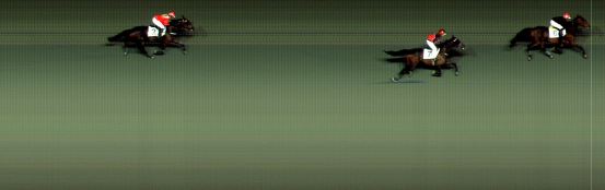 Målfoto for løp 4 på bane BI den 02.10.2020