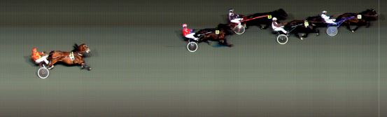 Målfoto for løp 11 på bane BI den 16.10.2020