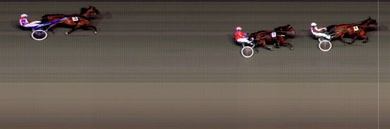 Målfoto for løp 7 på bane BI den 23.10.2020