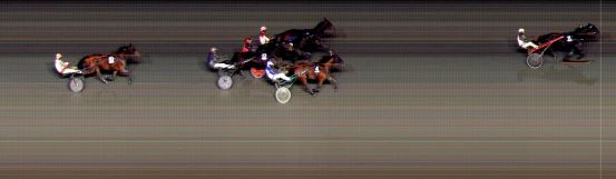 Målfoto for løp 6 på bane BI den 30.10.2020