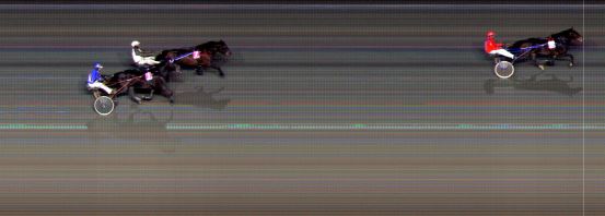 Målfoto for løp 8 på bane BI den 30.10.2020