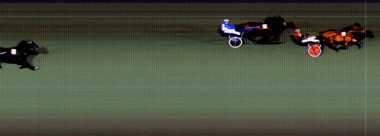 Målfoto for løp 3 på bane BI den 08.11.2020