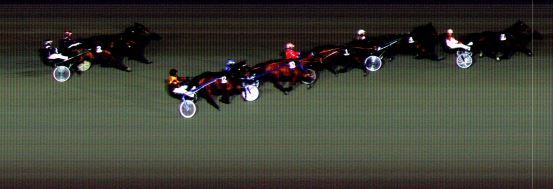 Målfoto for løp 6 på bane BI den 08.11.2020