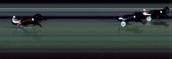 Målfoto for løp 2 på bane BI den 15.11.2020