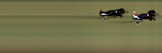 Målfoto for løp 2 på bane BI den 27.11.2020