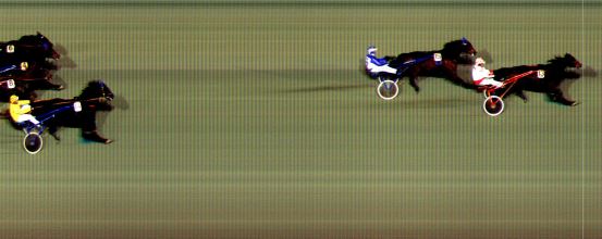 Målfoto for løp 7 på bane BI den 27.11.2020