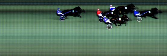 Målfoto for løp 4 på bane BI den 12.02.2021