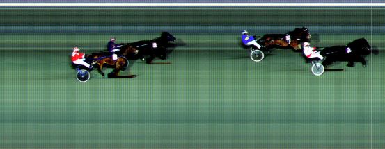 Målfoto for løp 8 på bane BI den 12.02.2021