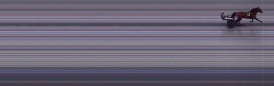 Målfoto for løp 9 på bane BI den 13.03.2021