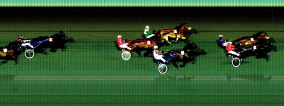 Målfoto for løp 3 på bane BI den 20.03.2021