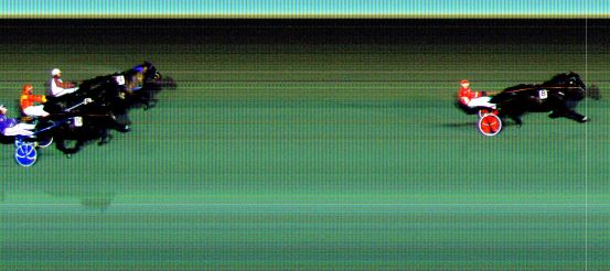 Målfoto for løp 7 på bane BI den 20.03.2021