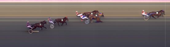 Målfoto for løp 4 på bane BI den 01.04.2021