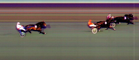 Målfoto for løp 8 på bane BI den 05.04.2021