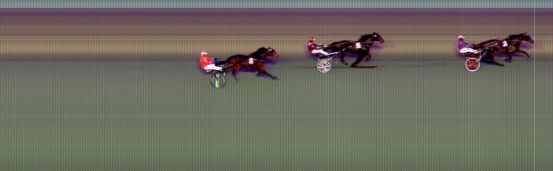 Målfoto for løp 8 på bane BI den 27.04.2021