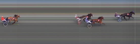 Målfoto for løp 3 på bane BI den 22.05.2021