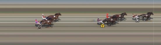 Målfoto for løp 5 på bane BI den 22.05.2021