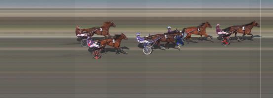 Målfoto for løp 6 på bane BI den 22.05.2021