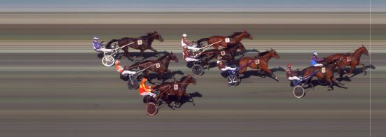 Målfoto for løp 7 på bane BI den 22.05.2021