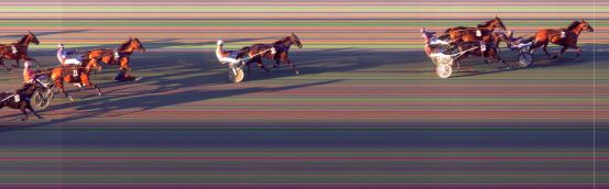 Målfoto for løp 6 på bane BI den 28.05.2021