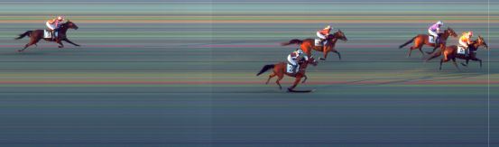 Målfoto for løp 8 på bane BI den 28.05.2021