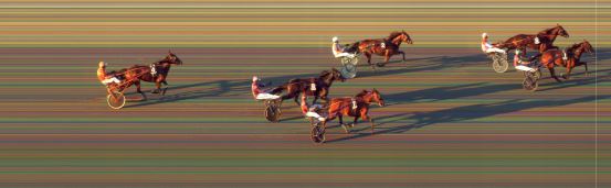 Målfoto for løp 6 på bane BI den 04.06.2021