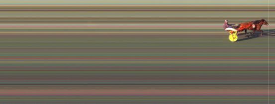 Målfoto for løp 3 på bane BI den 15.06.2021