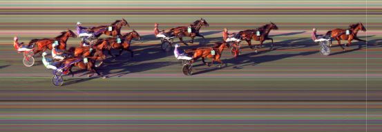 Målfoto for løp 4 på bane BI den 15.06.2021