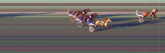 Målfoto for løp 5 på bane BI den 15.06.2021