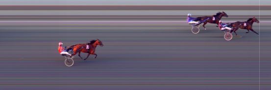 Målfoto for løp 8 på bane BI den 15.06.2021