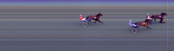 Målfoto for løp 7 på bane BI den 21.06.2021