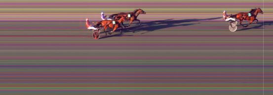 Målfoto for løp 4 på bane BI den 02.07.2021