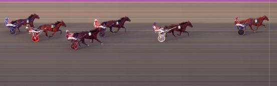 Målfoto for løp 4 på bane BI den 19.07.2021