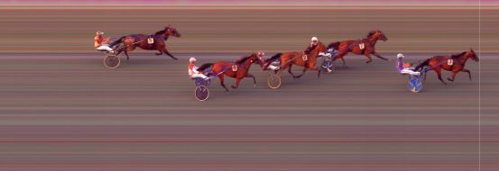 Målfoto for løp 7 på bane BI den 30.07.2021