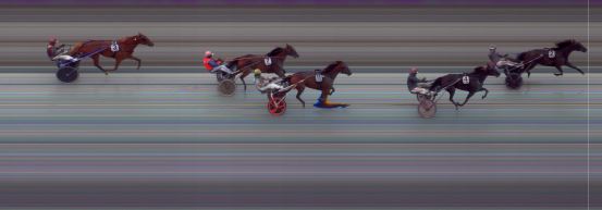 Målfoto for løp 5 på bane BI den 31.07.2021