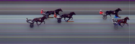 Målfoto for løp 7 på bane BI den 31.07.2021