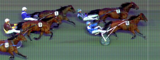 Målfoto for løp 5 på bane BI den 17.09.2021