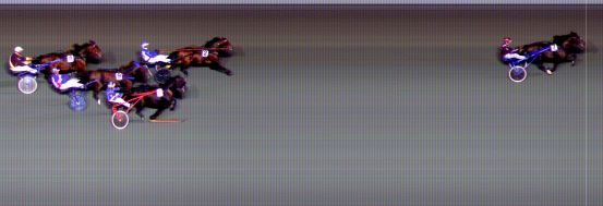 Målfoto for løp 5 på bane BI den 26.09.2021