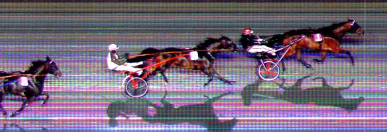 Målfoto for løp 8 på bane BI den 01.10.2021