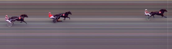 Målfoto for løp 3 på bane BI den 09.10.2021