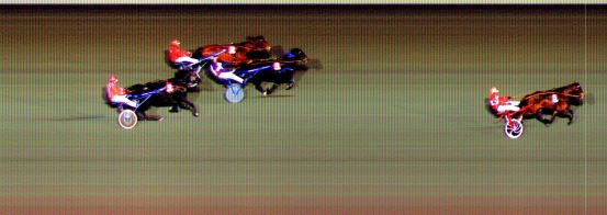 Målfoto for løp 3 på bane BI den 17.10.2021