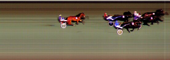 Målfoto for løp 8 på bane BI den 17.10.2021