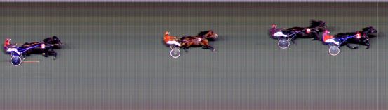 Målfoto for løp 3 på bane BI den 29.10.2021