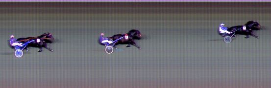 Målfoto for løp 5 på bane BI den 29.10.2021