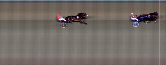 Målfoto for løp 6 på bane BI den 21.11.2021