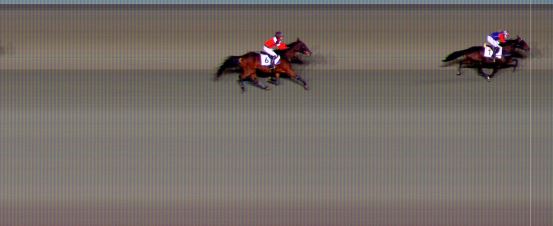 Målfoto for løp 7 på bane BI den 21.11.2021