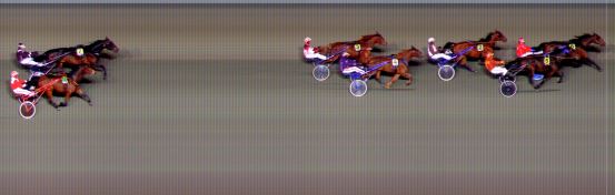 Målfoto for løp 9 på bane BI den 21.11.2021