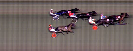 Målfoto for løp 10 på bane BI den 12.12.2021