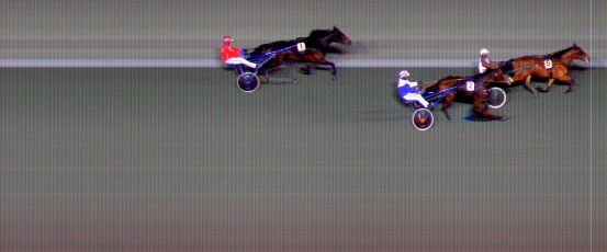 Målfoto for løp 7 på bane BI den 17.12.2021