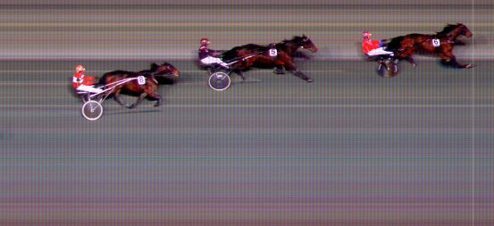 Målfoto for løp 5 på bane BI den 13.01.2022